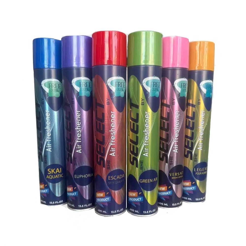400-select.jpg اسپری خوشبو کننده هوا سلکت 400 میلی لیتر کارتن 24 عددی - Image 1