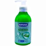 کرم آبرسان آیانا پمپی رایحه آلوئه ورا 250 میلی لیتر کارتن 36 عددی